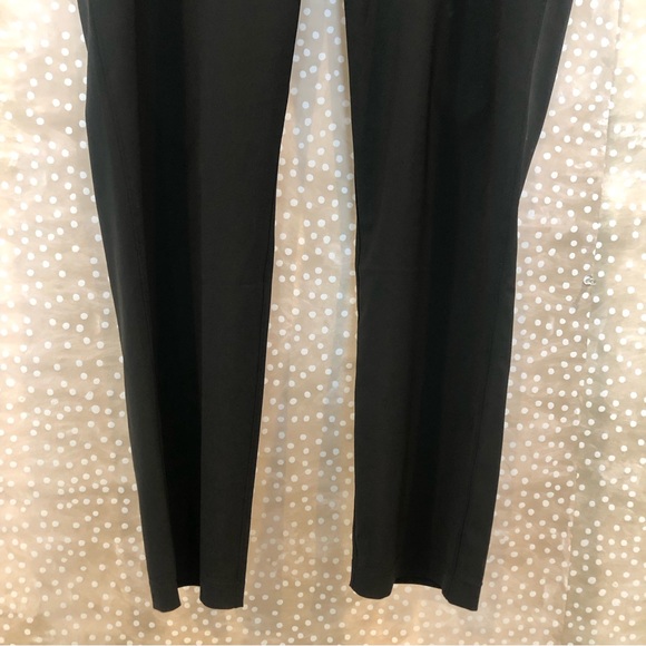 Lululemon On The Fly Pant 28” Black Size 10 Drawstring Pockets Style W5AHOS - Picture 5 of 10